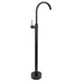 thumbnail image 2 of Shower Mixer Tap, High Durability Freestanding Bathtub Faucet  For Home Black, 2 of 8