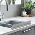 thumbnail image 6 of Sink Splash Guard Water Splash Guard Edge Protector Bendable Silicone for Kitchen Sink Countertop Use, 6 of 9