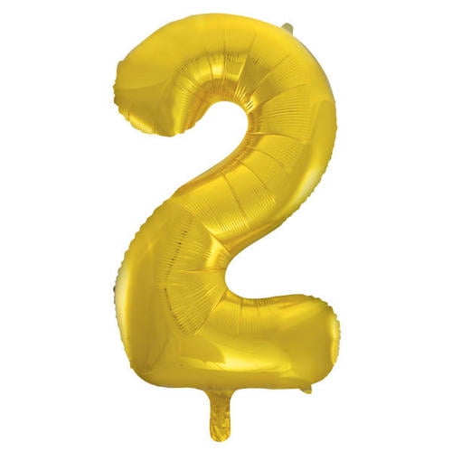 GOLD 2 BALLOON 34" - FRENCH