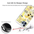 thumbnail image 4 of Yellow Collage Case Compatible with iPhone 14 Pro Max,Unique Art Design TPU Shock-proof Full Cover, 4 of 6