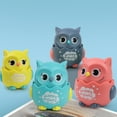 thumbnail image 3 of 4pcs Press Driven Owl Toy Cartoon Coasting Car Toy Kids Educational Toy, 3 of 9