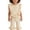 Beige, variant on shoper Pure Color Linen Blend Ruffled Two Piece Set Comfortable Casual Summer Outfit for Girls, Girl Sets Size 5