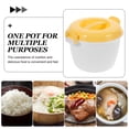 thumbnail image 5 of HONITANO Compact Rectangular Rice Cooker Set for Students, Electric Cooker Perfect for Quick and Preparation, 5 of 8