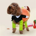 thumbnail image 6 of Pet Costume Dog Cat Pumpkin Suit Halloween Costumes Pets Clothing for Small Dogs and Cats, Perfect for Halloween Christmas and Theme Party, 6 of 8