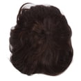 thumbnail image 2 of Peluca corta rizada para niño, pelo sintético corto y rizado con textura esponjosa para niños, marrón oscuro, 2 of 12