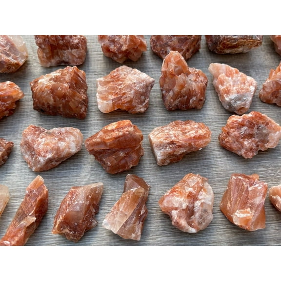 Rough Red Calcite, 1.5-2" Red Calcite Natural Stone