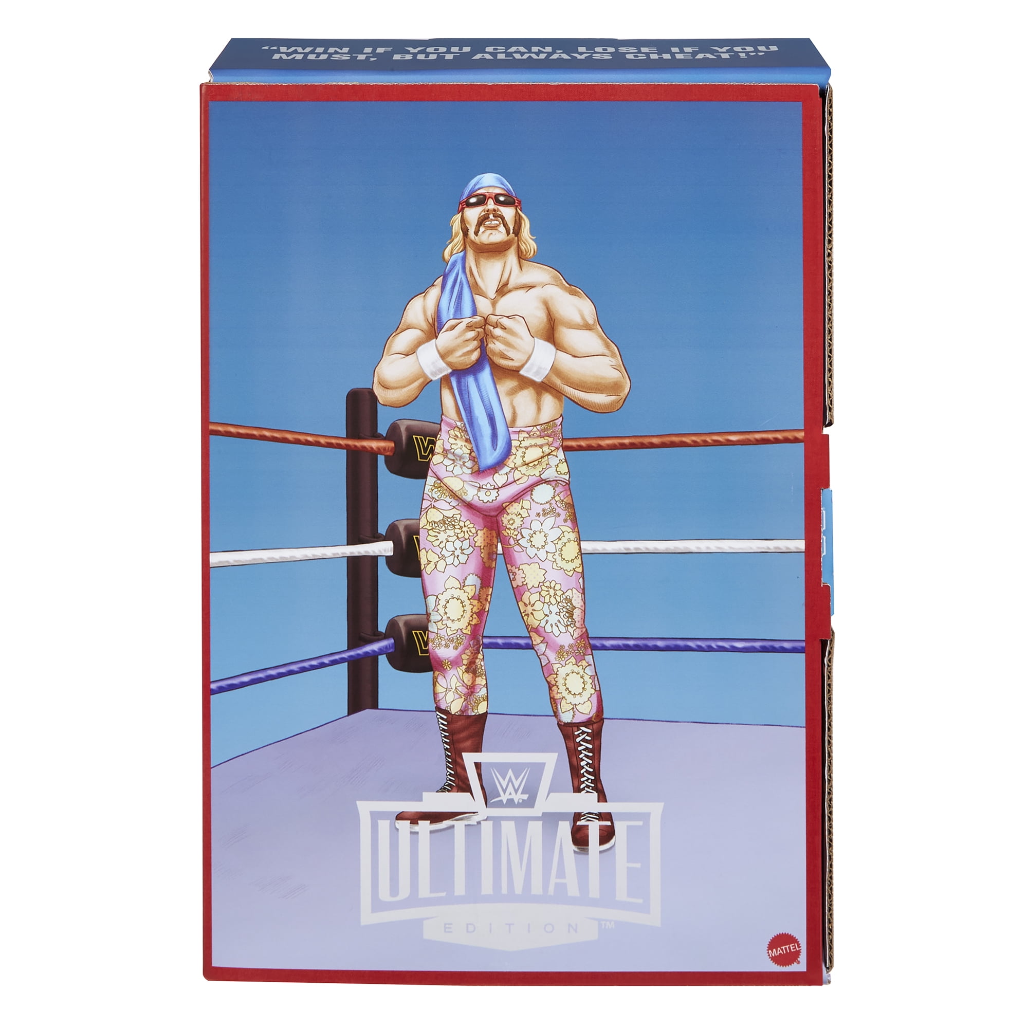 Jesse Ventura - Coliseum Collection WWE Ultimate Edition Ringside Exclusive (JKD13) Mattel WWE Toy Wrestling Action Figure