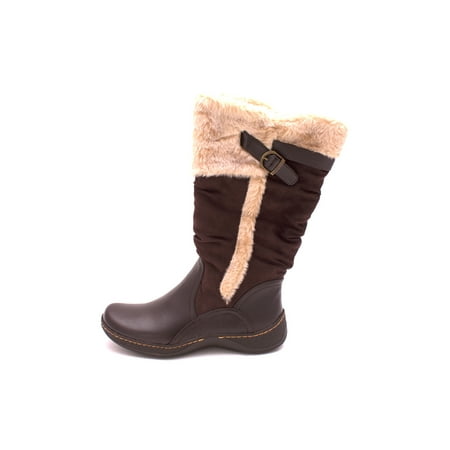 Womens Edith Round Toe Mid-Calf Cold Weather