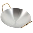 thumbnail image 1 of SOPOTUTU Stainless Steel Cookware Wok Nonstick for Professional Chefs 1Pcs, 1 of 8
