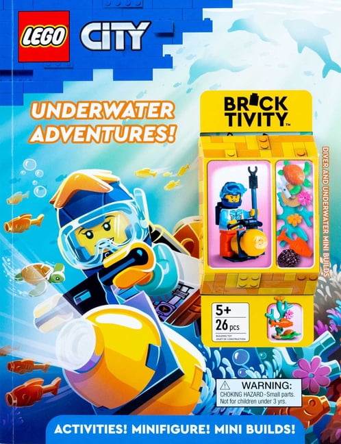 Activity Book with Minifigure Lego City: Go Extreme!, (Paperback