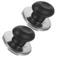 thumbnail image 4 of MIANGASTORE 2pcs Tea Kettle Metal Whistle Pan Lid Holding Handle Cookware Lid Replacement Knob, 4 of 6