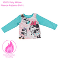 thumbnail image 5 of Minnie Mouse Toddler Girl Pajamas Long Sleeve Sleepwear 2 Piece Set, 5 of 8