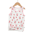 thumbnail image 2 of LYMAYTER Toddler Kids Girls Comfy Cotton Sleeveless Tank Tee Cute Cartoon Round Neck Summer Undershirts 2-14Y, 2 of 8