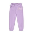 thumbnail image 4 of Gaexia Girls 2 Pieces Bow Outfits Sweatsuits Long Sleeve Sweatshirts and Sweatpants Athletic Tracksuit with Pockets, 4 of 5