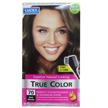 New 801727 True Color Hair Color Dark Blonde 70 12 Pack Hair