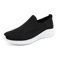 thumbnail image 2 of NOKIO Walking Shoes for Men Breathable Elastic Knit Sneakers Comfortable S𝗅ip On L𝗈afers Lightweight Soft Sole Walking Shoes Wide Width Non-S𝗅ip Athlet𝗂c Shoes, 2 of 5