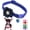 Dark Blue, variant on XS Dog Collar with Bell and Flower, 2 Pack Puppy Collars with Bell and Floral Girl Cute for XXS XS Extra Small Female Dogs Cats Tiny Pets Little Kitten Yorkie Chihuahua