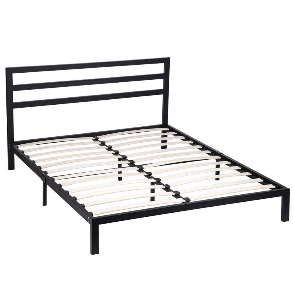 Metal Bed Frame Mattress Foundation Platform Bed Frame Box Spring Replacement K