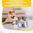 thumbnail image 3 of 12+12 Packs de Filtros de Reemplazo para Tazones de Agua para Perros Incluyendo 12 Filtros y 12 Esponjas, Reemplazo de Filtro Compatible con Fuente para Beber de 236 Oz/ 7 L / 1.8 Gal, 3 of 7