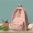 thumbnail image 1 of Mochila para mujer, mochila de viaje, moda portátil con bolsillos, mochilas para mujer, mochila para niñas para actividades al aire libre en la calle Rosa, 1 of 8