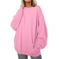 thumbnail image 3 of Chandail en Molleton Imprimé Quotidien pour Femmes Chandail de Noël Long Chandail Imprimé Lettre Veste Décontractée Col Rond Imprimé Manches Longues Chandail à Capuche Planche à Roulettes pour Femmes Chandail à Capuche Cactus Blouse pour Femmes, 3 of 8
