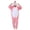 6-Pink, variant on DHFJKG Unisex Adult Onesie Pajamas Animal One Piece Snug Fit Plush Halloween Sleepwear Homewear