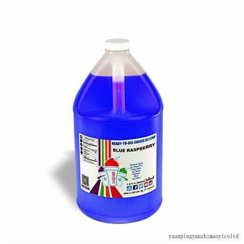 shaved ice snow cone ready to use syrup gallon (flavor blue