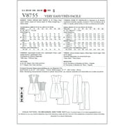 Vogue Misses' Tunic, Dress And Pants-ee