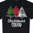 thumbnail image 4 of Inktastic Christmas Squad with Plaid Trees T-Shirt, 4 of 5