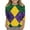 7-Purple, variant on CLOISE 3/4 Sleeve Kids Shirts Boys Girls Youth Mardi Gras Crew Neck Tops Print Casual Fashion Fall Winter Clothes Yellow 7-8T