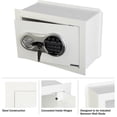thumbnail image 3 of Stalwart Paragon In Wall Safe with Digital Keypad, 12.5" x 6" x 8.75", White, 3 of 9