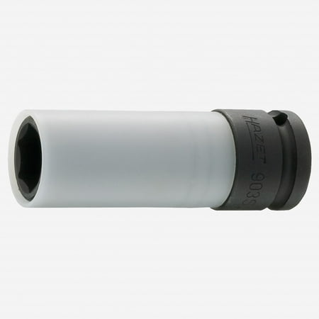 

Hazet 903SLG-15 15mm x 1/2 Lug Nut Impact Socket with Plastic Sleeve