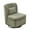 Pale Green, variant on Hassch 360° Swivel Chenille Barrel Chair with Metal Base and Pillow, Comfy Upholstered Accent Chair for Family Room, Office & Sitting Area (Pale Green)