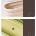 thumbnail image 3 of Maceta de cerámica for verduras y orquídeas, con bandeja, color verde suculento, for oficina, perforada, grande, 3 of 10