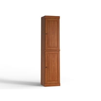Palace Imports 100% Solid Wood 16.5" Bathroom Cabinet with Doors, Mocha