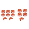thumbnail image 3 of Speravity Cabezal de cortacésped de buena compatibilidad para varias marcas: juego de carrete de repuesto de nailon resistente y resistente al Herramientas eléctricas 4 + 1 juegos, 3 of 6