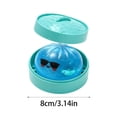 thumbnail image 2 of Shark Dumpling Squishy, Glitter Dumpling Squishy with Box for Birthday Gifts, 2 of 5