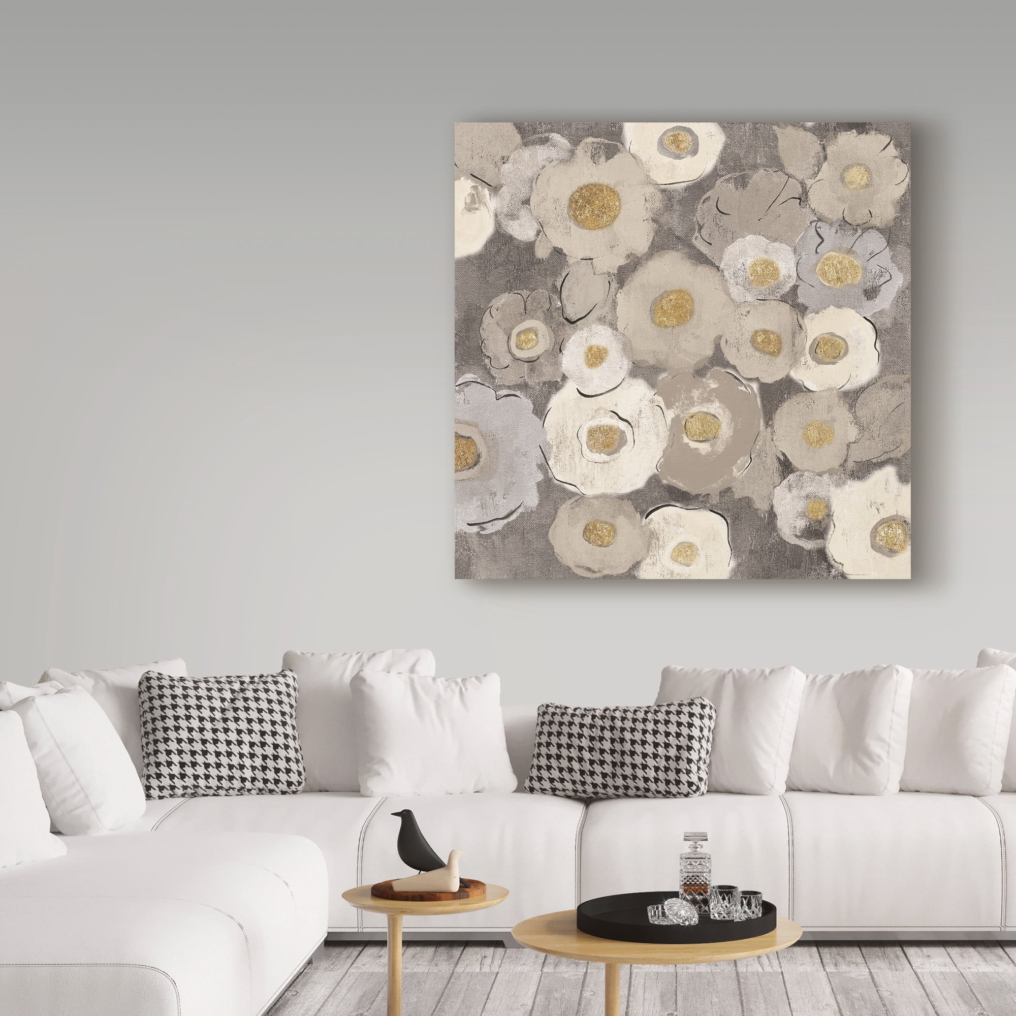 Trademark Fine Art 'Bohemian Bouquet II Neutral' Canvas Art by Silvia Vassileva