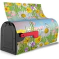 thumbnail image 2 of Spring Flowers and Butterfly Mailbox Covers Magnetic Waterproof Chamomile Floral Mail Cover Letter Post Box Wraps for Home Garden Yard Decor, 21x18 in, 2 of 6