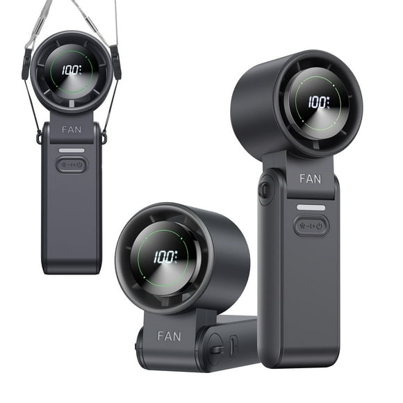 Turboventilador portátil portátil KIMMOO 3 en 1 con 100 velocidades