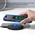 thumbnail image 5 of Petocase For iPhone 16e Case,iPhone 17e Case,Military-Grade Protection Shockproof Dust/Drop Proof 3 in 1 Rugged Heavy Duty Durable Cover 6.1 inch,Navy Blue, 5 of 8
