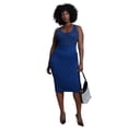 thumbnail image 3 of ELOQUII Women's Plus Size Neoprene Pencil Skirt, 3 of 3