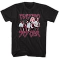 thumbnail image 1 of Twisted Sister Pretty In Pink Black Adult T-Shirt, 1 of 2