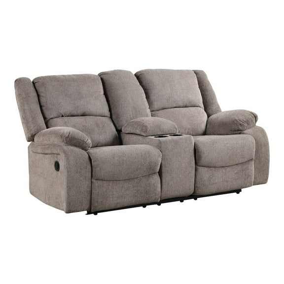 Furniture of America Essen Manual Recliner Loveseat