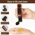thumbnail image 4 of Travel Bottles for Toiletries 6 PCS 3.4oz/100ml Travel Size Containers Plastic Lotion Bottles TSA Approved Leak Proof Squeeze Bottles with Flip Cap for Toiletries, Shampoo & Lotion (Brown), 4 of 6