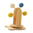 thumbnail image 3 of Cat Interactive Toy for Puppy Kitten Grinding Claw Wheel Cat Scratching Ball, 3 of 8