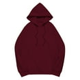thumbnail image 5 of NMMUED Oversized Hoodies for Women, Travel Hoodie, Cute Hoodies, Hooded Sweatshirt Women, Workout Hoodie, Wine L, 5 of 9