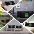 thumbnail image 6 of St. Patrick's Day Body Pillow Covers 20"x60", Spring Green Shamrock Gold Lucky Love Black Soft Brushed Microfiber Breathable Throw Pillow Covers, Pillowcase with Zipper for Couch Sofa Bedroom, 6 of 9