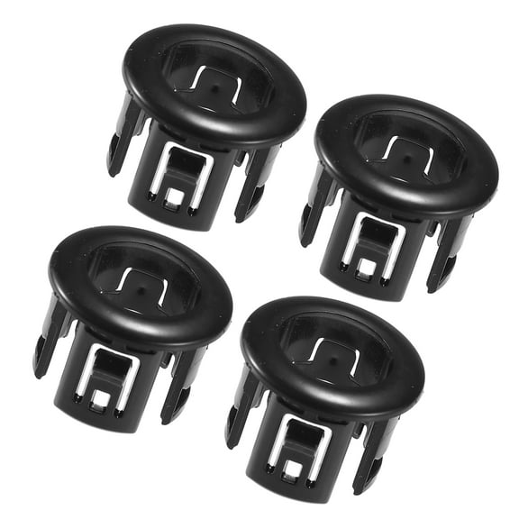Unique Bargains 4 Pcs Parking Assist Sensor Bezels for Front or Rear Bumper for Lexus ES350 2007-2012 No.8934833010 Black