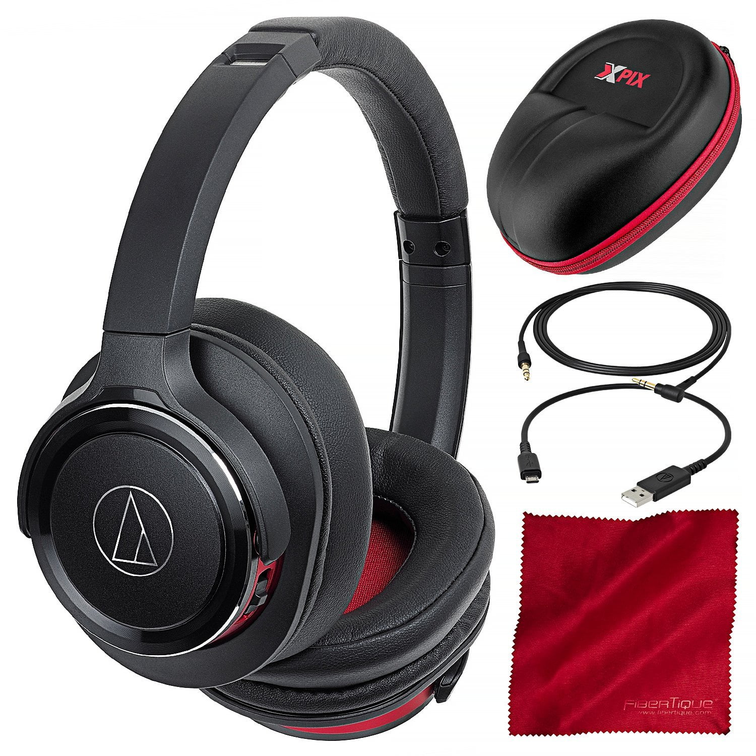 Audio Technica Ath Ws660btbrd Solid Bass Wireless Over Ear Headphones With Built In Mic Control And Xpix Headphone Case Accessory Bundle Walmart Com Walmart Com Audio Technica Ath Ws660btbrd Solid Bass Wireless Over Ear Headphones With Built In Mic Control And Xpix Headphone Case Accessory Bundle Walmart Com Walmart Com